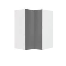 Load image into Gallery viewer, Valencia Gray Series Wall Lazy Susan Cabinet with 2 Individual Doors