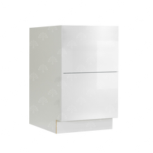 Load image into Gallery viewer, Valencia White Series Base Cabinet with 2 Drawers and Additional Interior Drawer