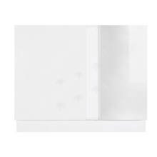 Load image into Gallery viewer, Valencia White Series Full Height Blind Base Cabinet with 1 Door and 1 Shelf
