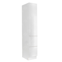 Load image into Gallery viewer, Valencia White Series Finish Pantry Cabinet with Inverted Door and 1 Door