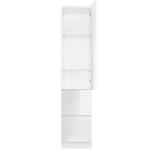 Load image into Gallery viewer, Valencia White Series Finish Pantry Cabinet with Inverted Door and 1 Door