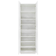 Load image into Gallery viewer, Valencia White Series Finish Pantry Cabinet with Inverted Door and 4 Doors