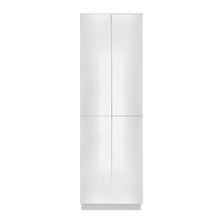 Load image into Gallery viewer, Valencia White Series Finish Pantry Cabinet with Inverted Door and 4 Doors