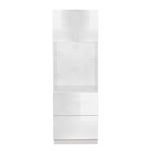 Load image into Gallery viewer, Valencia White Series Single Oven Cabinet with 2 Bottom Drawers and 2 Upper Doors
