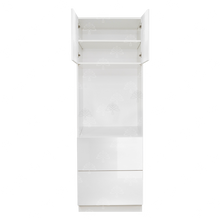 Load image into Gallery viewer, Valencia Gray Series Single Oven Cabinet with 2 Bottom Drawers and 2 Upper Doors