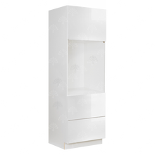 Load image into Gallery viewer, Valencia Gray Series Single Oven Cabinet with 2 Bottom Drawers and 2 Upper Doors
