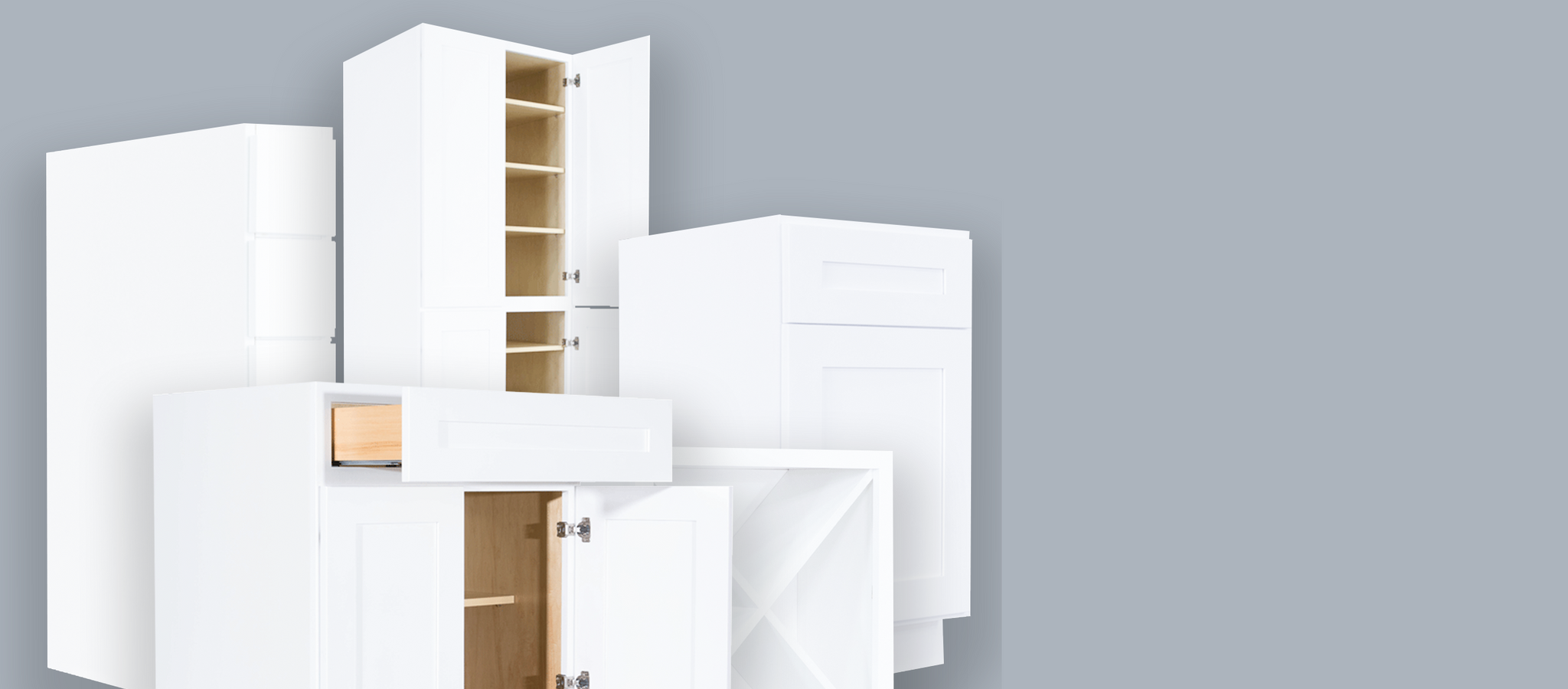 LifeArt Cabinetry Lancaster White