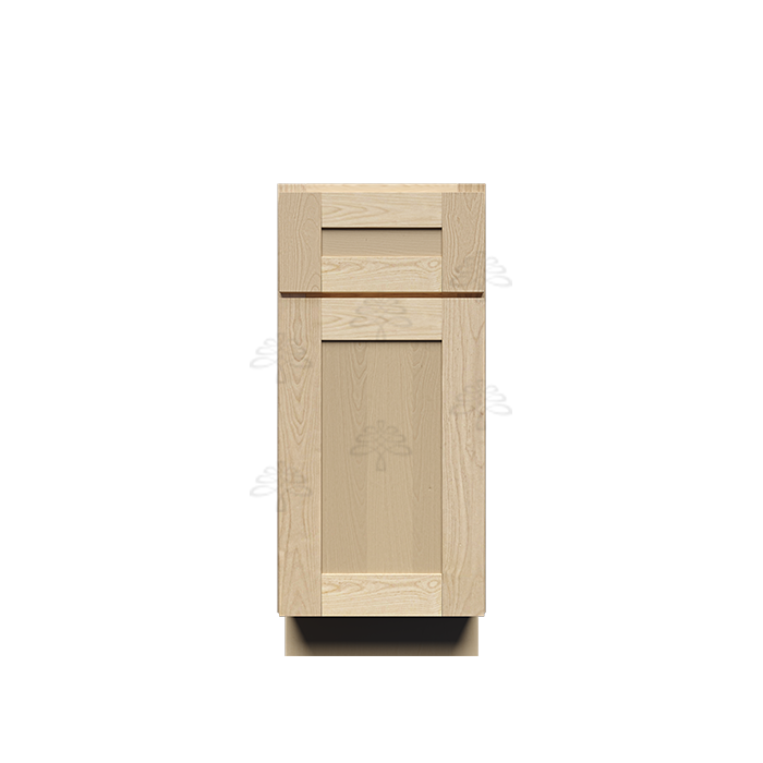 Lancaster Natural Shaker Base Cabinet 1 Door