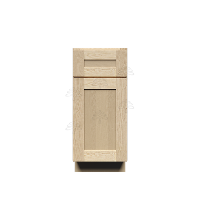 Lancaster Natural Shaker Base Cabinet 1 Door