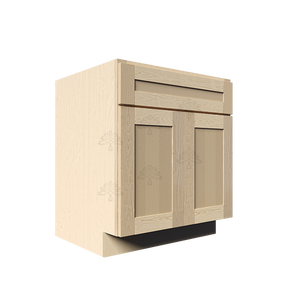 Lancaster Natural Shaker Base Cabinet 2 Doors