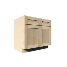 Load image into Gallery viewer, Lancaster Natural Shaker Base Cabinet 2 Doors