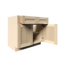 Load image into Gallery viewer, Lancaster Natural Shaker Base Cabinet 2 Doors