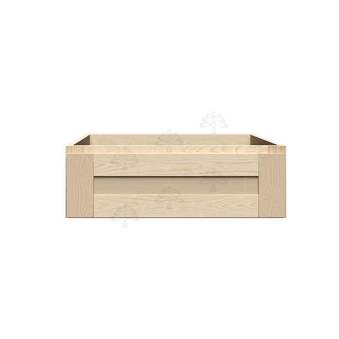 Lancaster Natural Shaker Base Kitchen-size Drawer