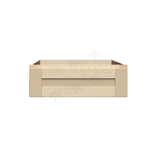 Lancaster Natural Shaker Base Kitchen-size Drawer