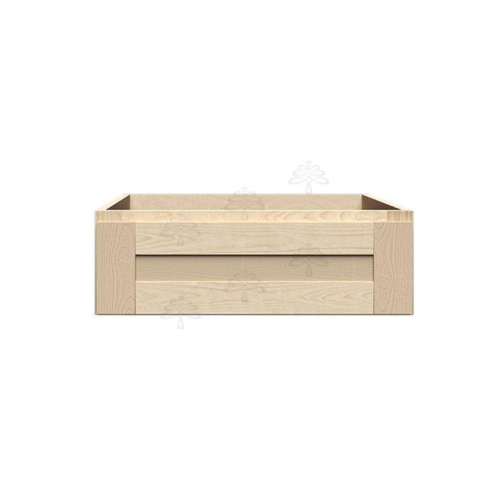 Lancaster Natural Shaker Base Kitchen-size Drawer