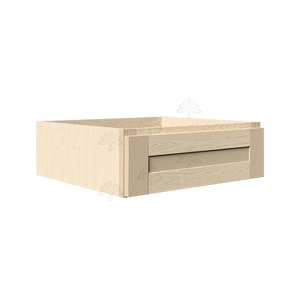 Lancaster Natural Shaker Base Kitchen-size Drawer