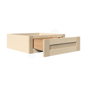 Lancaster Natural Shaker Base Kitchen-size Drawer