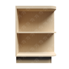 Load image into Gallery viewer, Lancaster Natural Shaker Base Open Shelf Cabinet