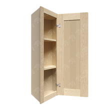 Load image into Gallery viewer, Lancaster Natural Shaker Wall End Angle Cabinet