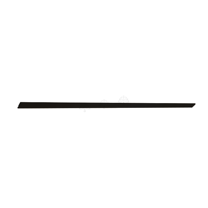 Urban Slim Black Painted Black Angle Crown Molding