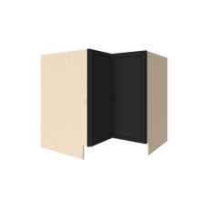 Load image into Gallery viewer, Urban Slim Black Painted Finish Base Lazy Susan Cabinet