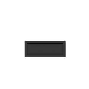 Urban Slim Black Painted Finish Base Small Drawer