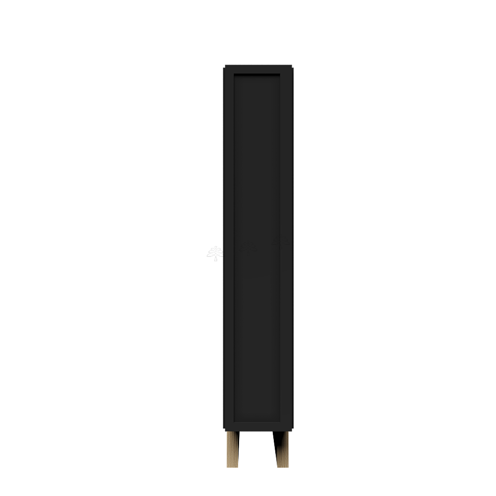 Urban Slim Black Painted Finish Base Spice Rack