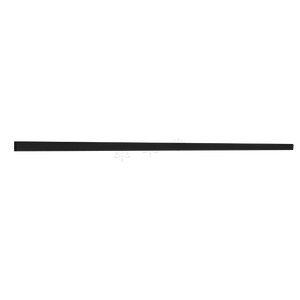 Urban Slim Black Painted Black Convex Top Molding