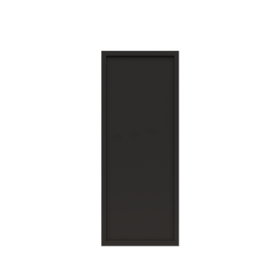 Urban Slim Black Painted Finish Deco Door