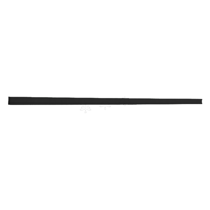 Urban Slim Black Painted Black Fluted Square Post