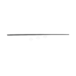 Urban Slim Black Painted Black Outside Corner Molding