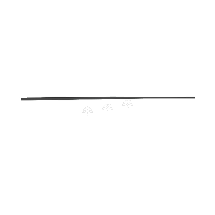 Urban Slim Black Painted Black Outside Corner Molding