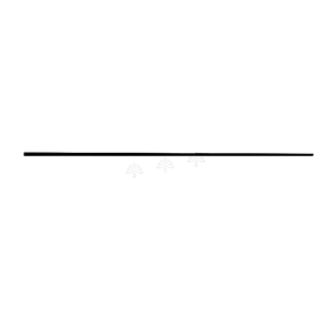 Urban Slim Black Painted Black Quarter Round