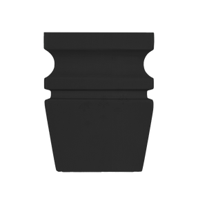 Urban Slim Black Painted Black Furniture Foot