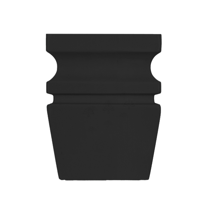 Urban Slim Black Painted Black Furniture Foot