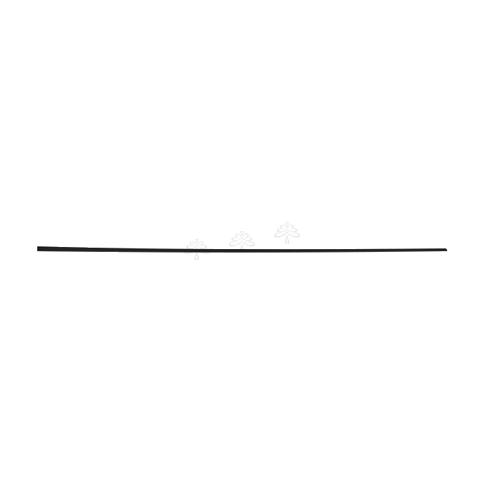 Urban Slim Black Painted Black Scribe Molding