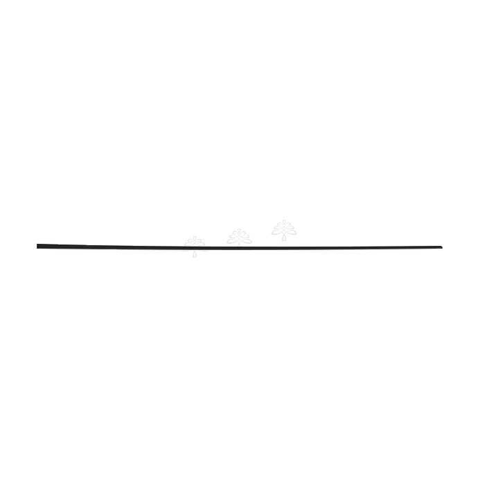 Urban Slim Black Painted Black Scribe Molding