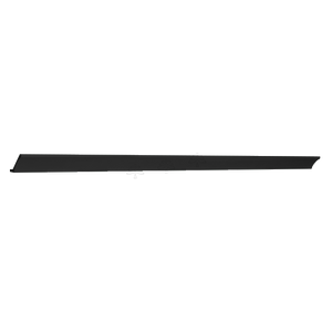 Urban Slim Black Painted Black Wall Cove Molding