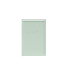 Load image into Gallery viewer, Urban Slim Minty Green Shaker Painted Finish Deco Door