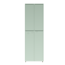 Load image into Gallery viewer, Urban Slim Minty Green Shaker Painted Finish Pantry Cabinet with 4 Doors