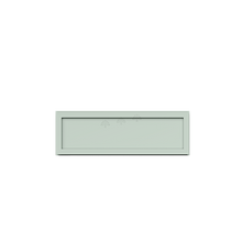 Load image into Gallery viewer, Urban Slim Minty Green Shaker Painted Finish Wall Drawer