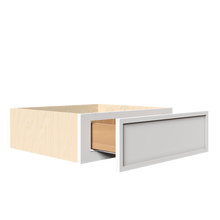 Load image into Gallery viewer, Urban Slim White Shaker Painted Finish Base Kitchen-Size Drawer