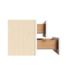 Load image into Gallery viewer, Urban Slim White Shaker Painted Finish Counter Top Drawers