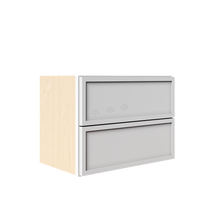 Load image into Gallery viewer, Urban Slim White Shaker Painted Finish Counter Top Drawers
