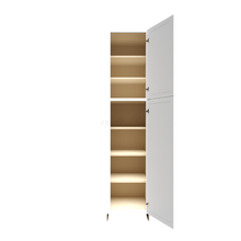 Load image into Gallery viewer, Urban Slim White Shaker Painted Finish Pantry Cabinet with 2 Doors