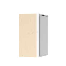 Load image into Gallery viewer, Urban Slim White Shaker Painted Finish Wall Diagonal Corner Cabinet