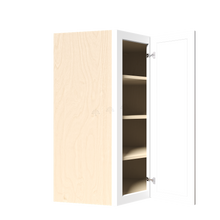 Load image into Gallery viewer, Urban Slim White Shaker Painted Finish Wall Diagonal Corner Cabinet