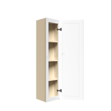Load image into Gallery viewer, Urban Slim White Shaker Painted Finish Wall End Angle Cabinet