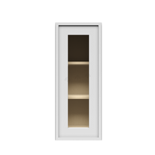 Load image into Gallery viewer, Urban Slim White Shaker Painted Finish Wall Mullion Door Cabinet