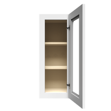 Load image into Gallery viewer, Urban Slim White Shaker Painted Finish Wall Mullion Door Cabinet